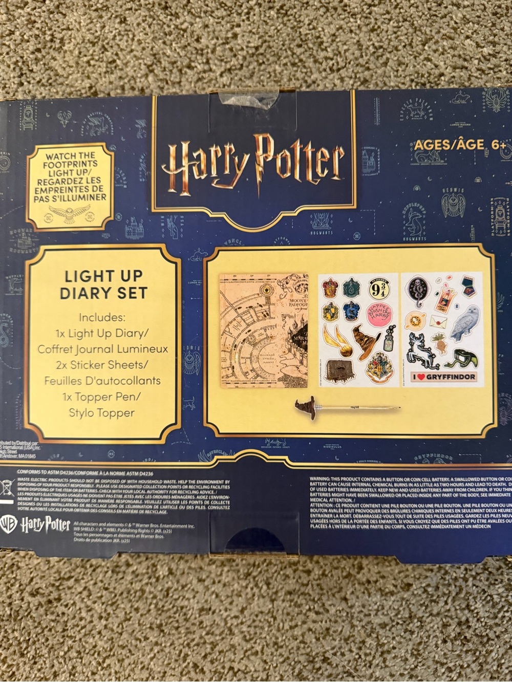 Harry Potter Light Up Diary Set NIB! - Picture 16 of 16